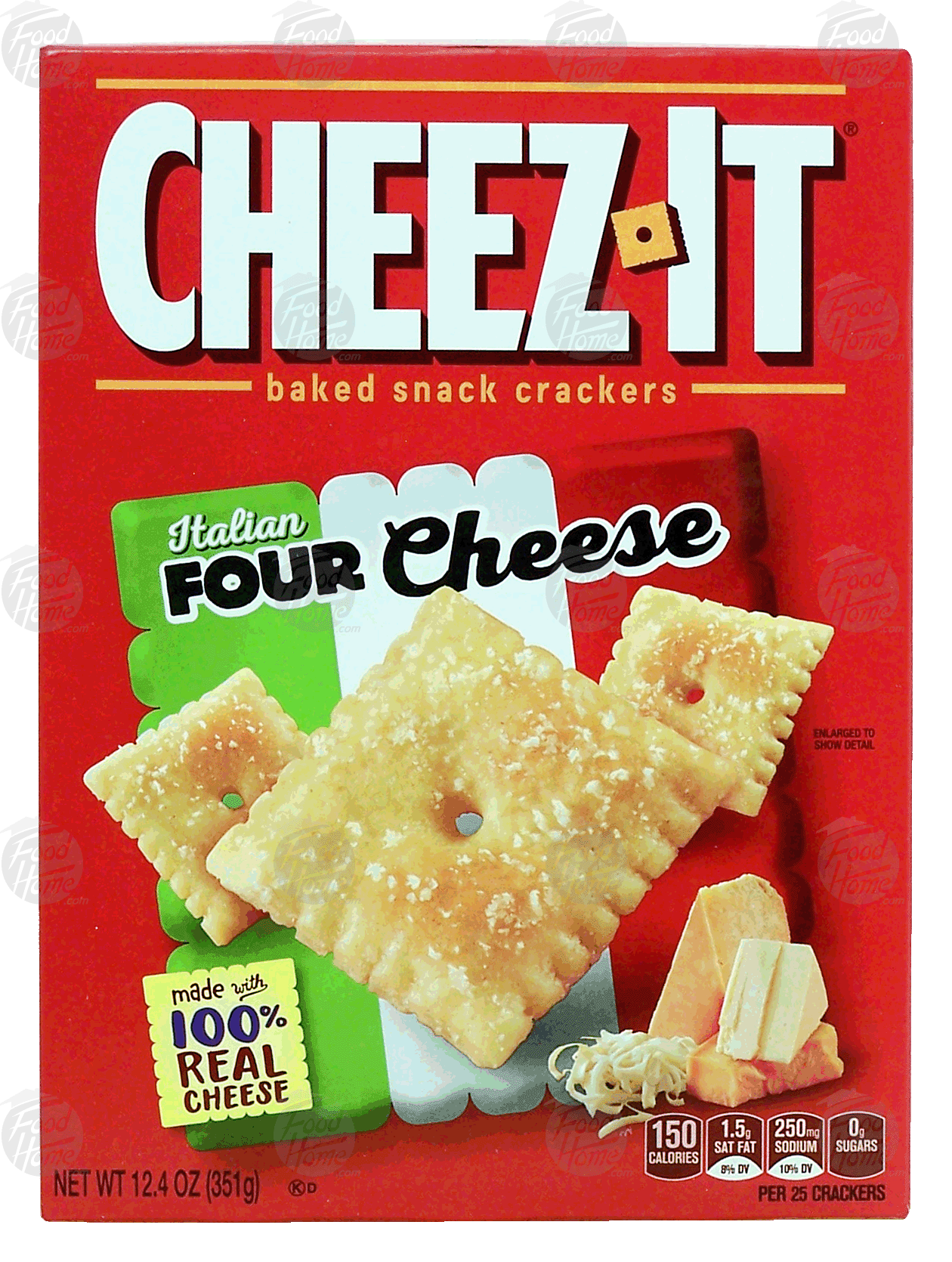 Sunshine Cheez-It italian four cheese baked snack crackers Full-Size Picture